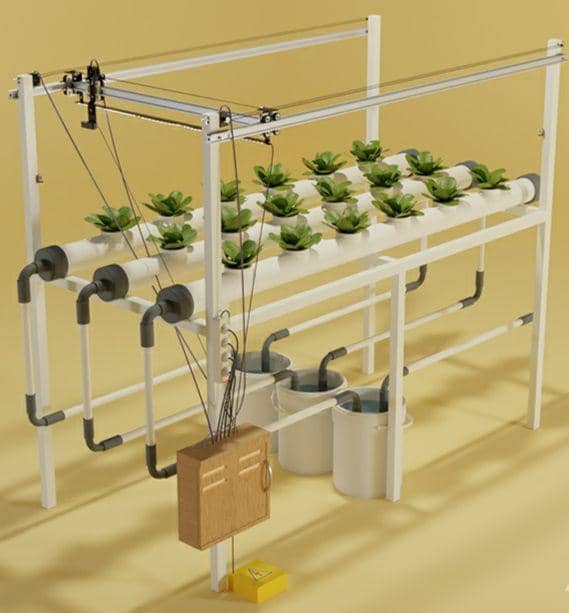 6 Mahasiswa Ciptakan Robot untuk Monitoring Hama Tanaman Urban Farming