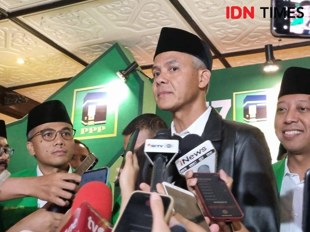 Calon presiden (capres) dari PDI Perjuangan, Ganjar Pranowo (IDN Times/Ilman)