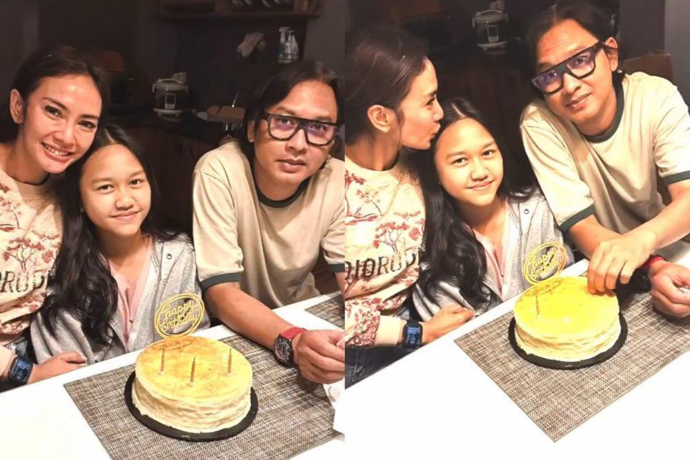 7 Momen Masayu Anastasia Rayakan Ultah Ke-14 Anak Bareng Mantan Suami