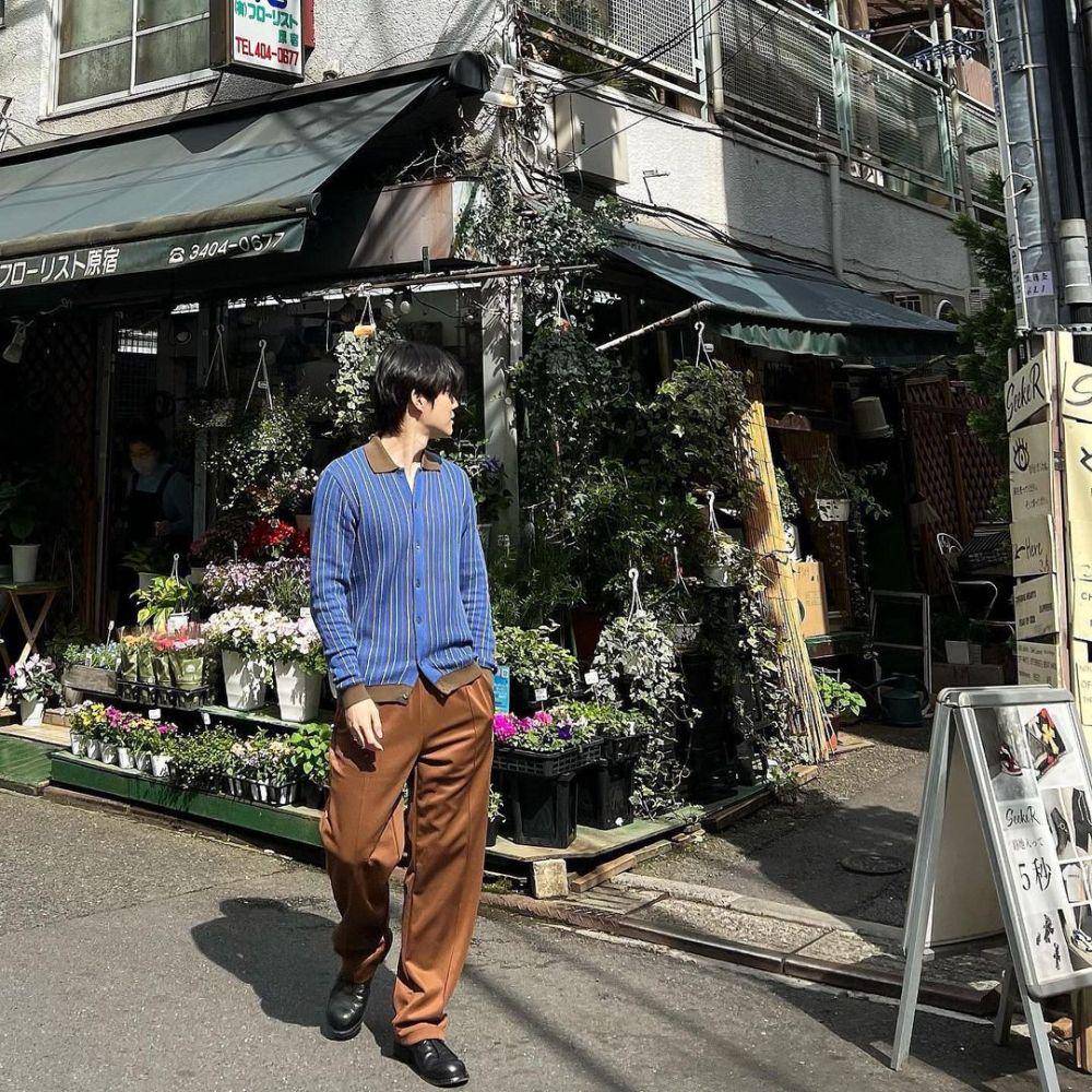 outfit street style ala Suho EXO (instagram.com/kimjuncotton)