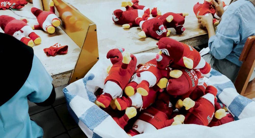 Merchandise Piala Dunia U-17 2023 sudah diproduksi. (Dok. PSSI)