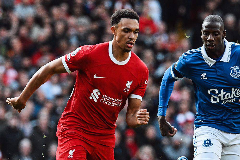 Liverpool saat menghadapi Everton di English Premier League 2023/2024 pekan ke-9. (twitter.com/LFC)