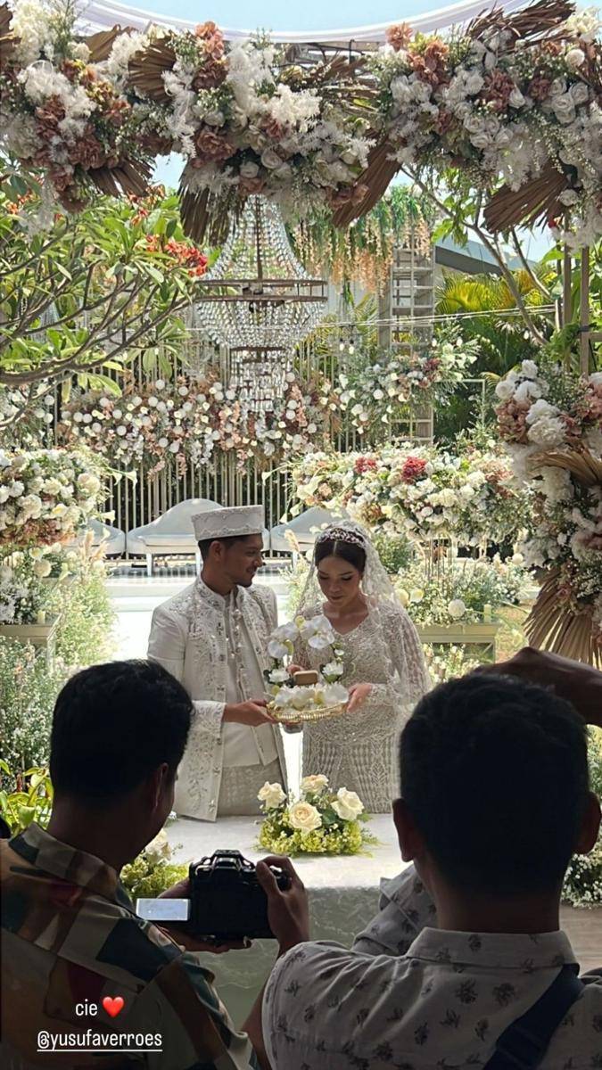 pernikahan Yusuf dan Tasya (Instagram.com/fenny.bauty)