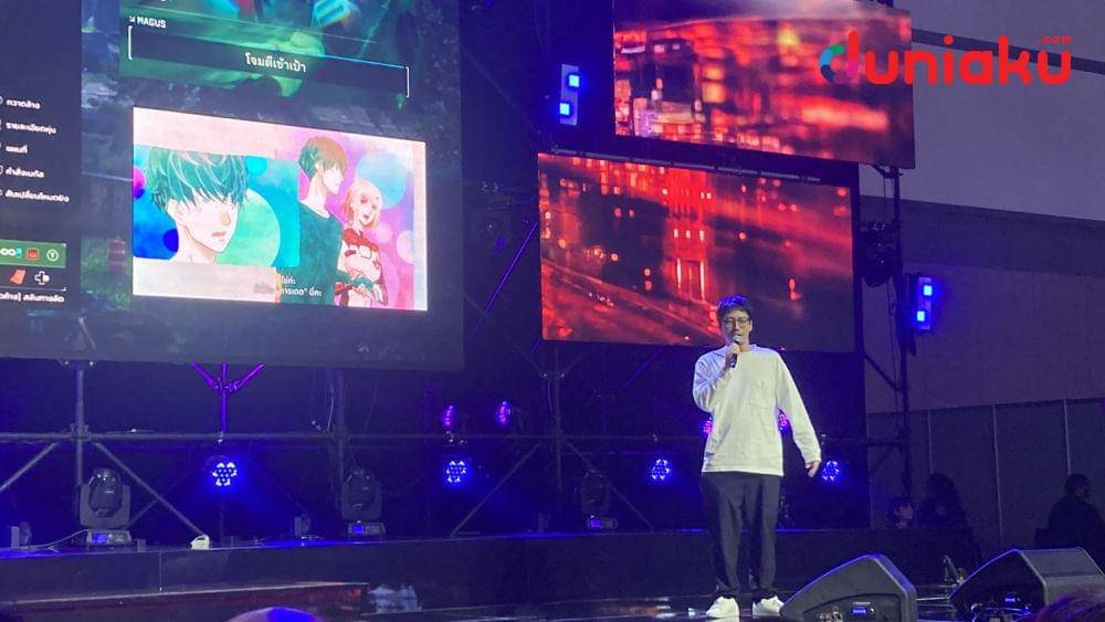 Foto dari Main Stage Thailand Game Show 2023, hari kedua. (Duniaku.com/Adhitya Daniel)