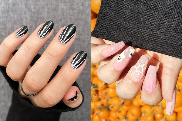 40 Inspirasi Nail Art Tema Halloween, Artsy dan Unik!