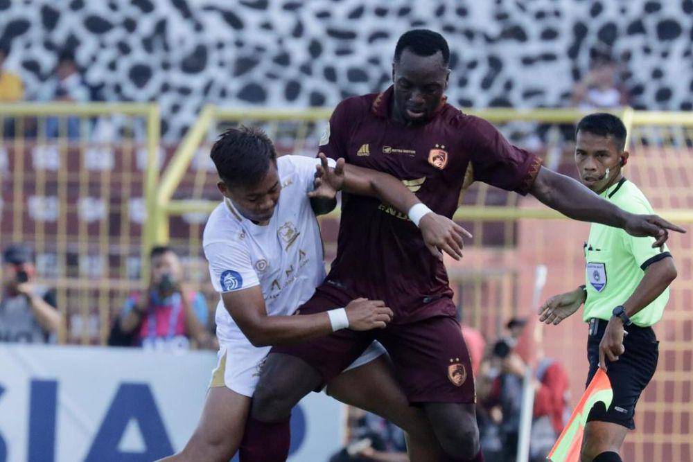 PSM Makassar saat menghadapi Madura United di Liga 1 2023/2024 putaran pertama. (instagram.com/maduraunited.fc)