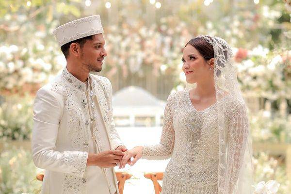 pernikahan Yusuf dan Tasya (Instagram.com/rizkydown)