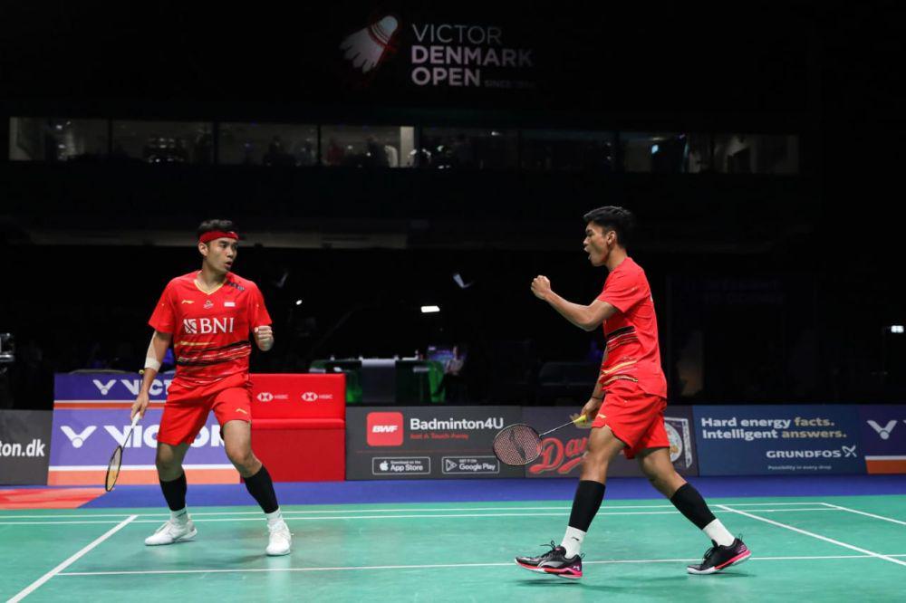Road to Final Bagas/Fikri di Denmark Open 2023, Bekuk Para Unggulan!
