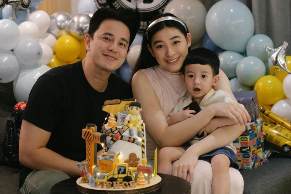 7 Momen Ulang Tahun Pierce Anak Billy Davidson, Bertema Konstruksi