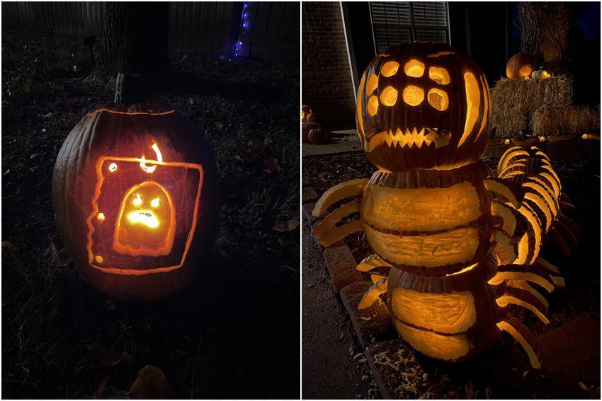 10 Dekorasi Labu Halloween Paling Nyentrik, Keren-Keren!