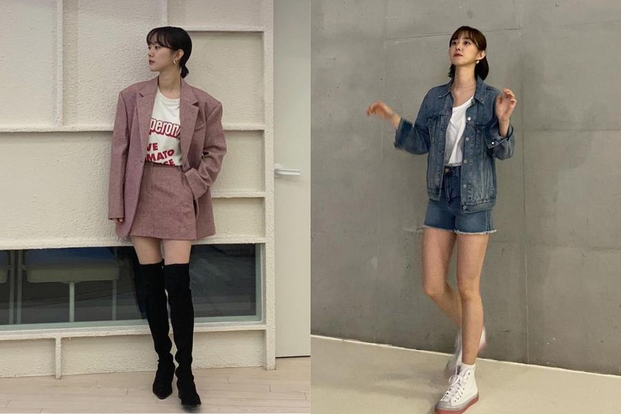 10 OOTD Park Se Wan, Pemeran Choi I Ra dari KDrama Doona