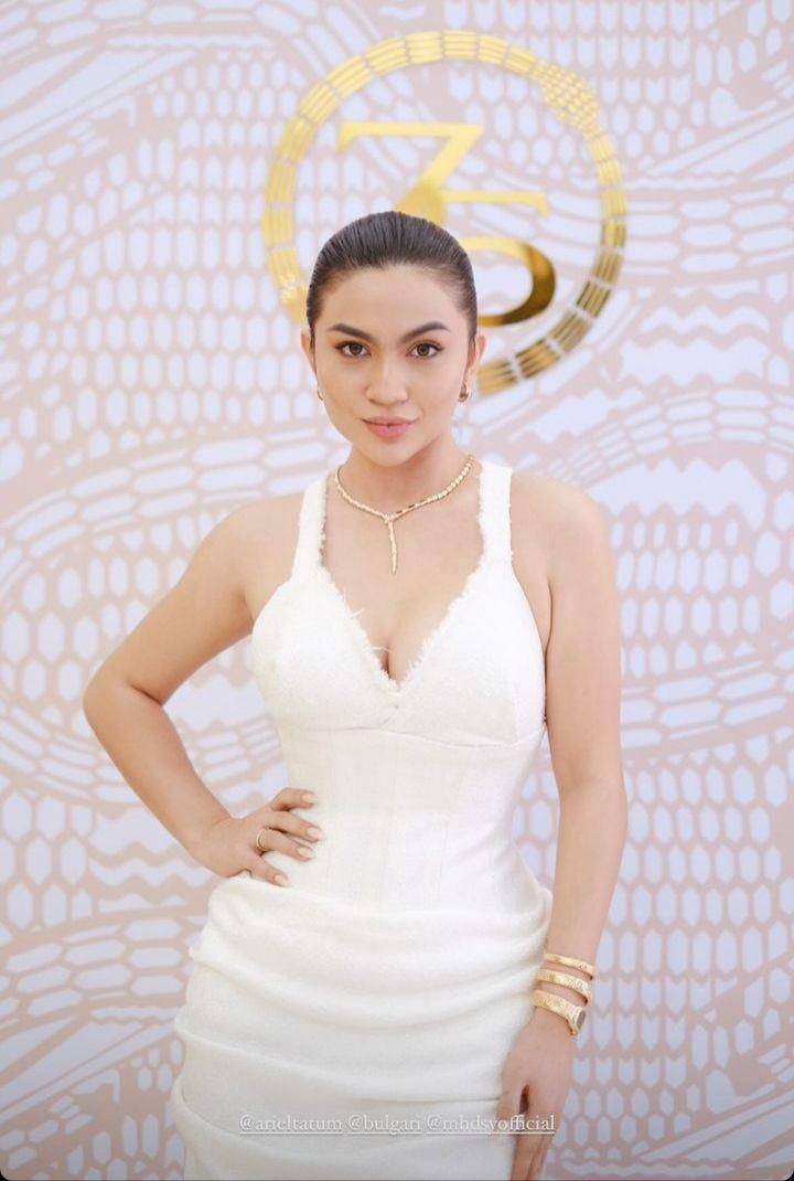 Potret artis di event Bvlgari (Instagram.com/ardiansgaloon)