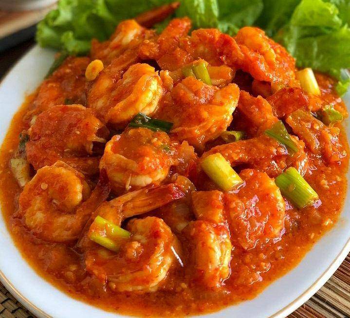 ilustrasi udang saus padang (instagram.com/mrs.wijaya)