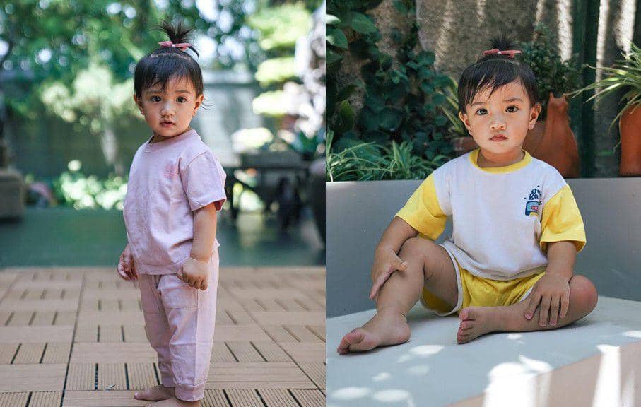 7 Potret Amala, Anak Irish Bella yang Sudah Jadi Model sejak Balita