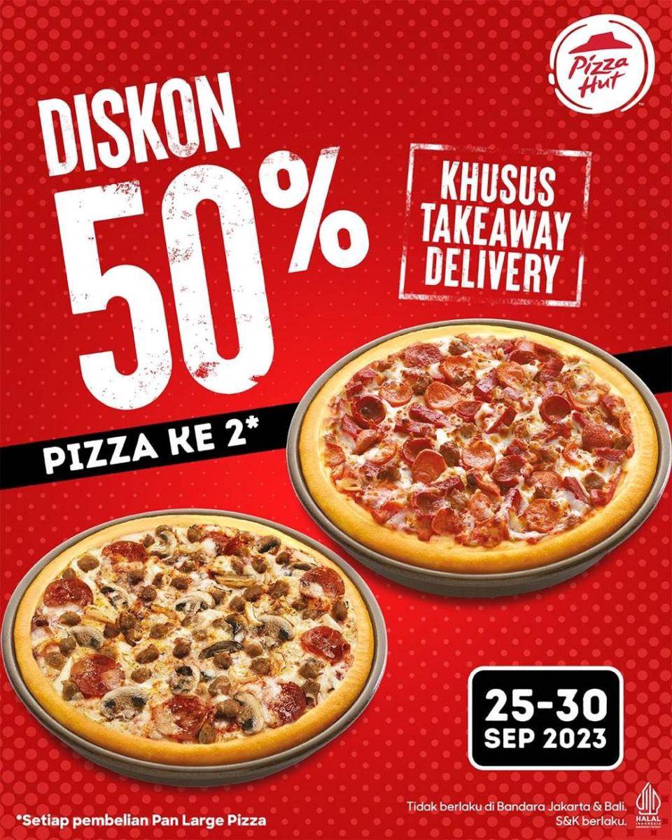 Pizza. (Instagram.com/pizzahut.indonesia)