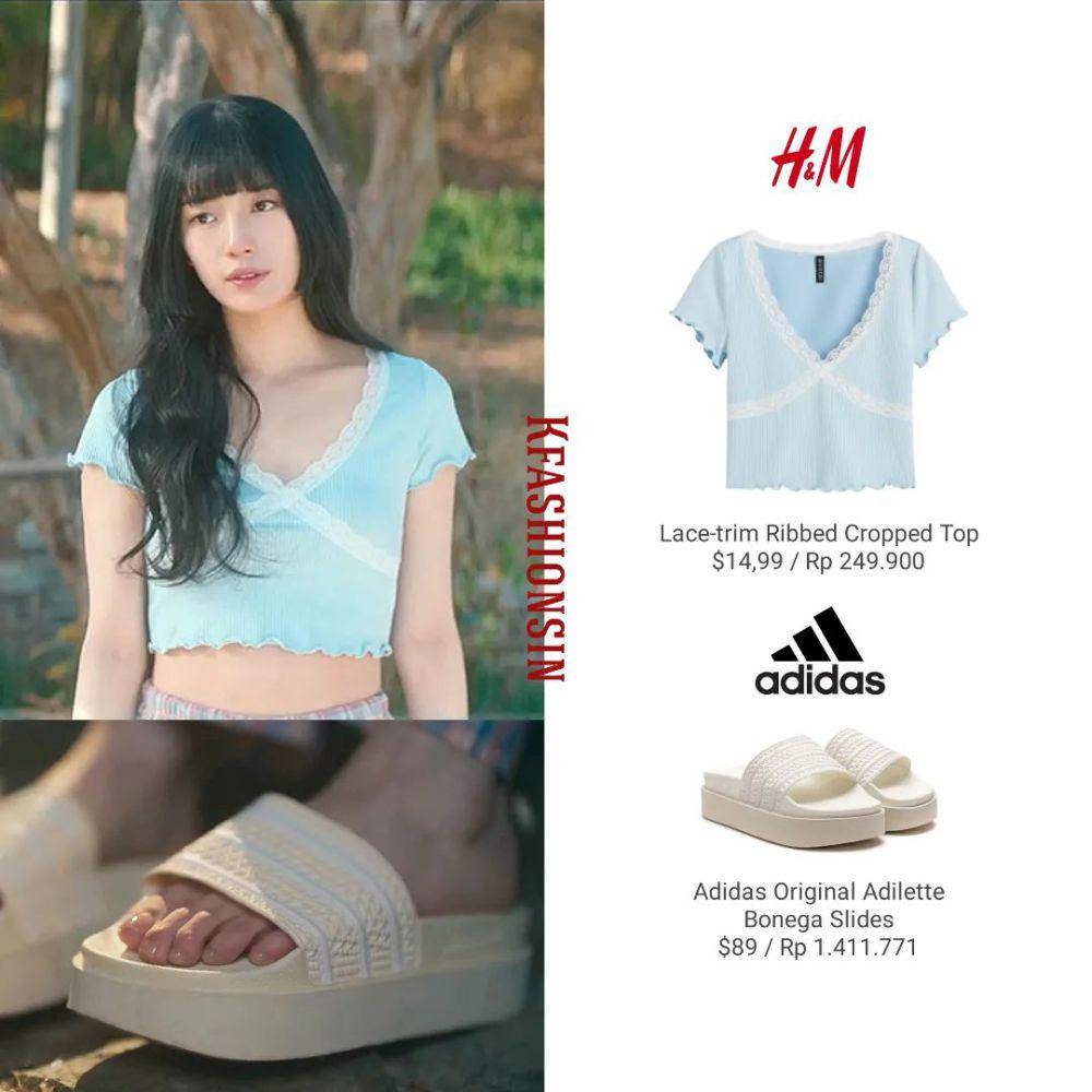 Harga OOTD Suzy di Drakor Doona (instagram.com/kfashionsin)