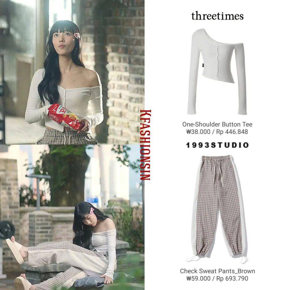 Harga OOTD Suzy di Drakor Doona (instagram.com/kfashionsin)