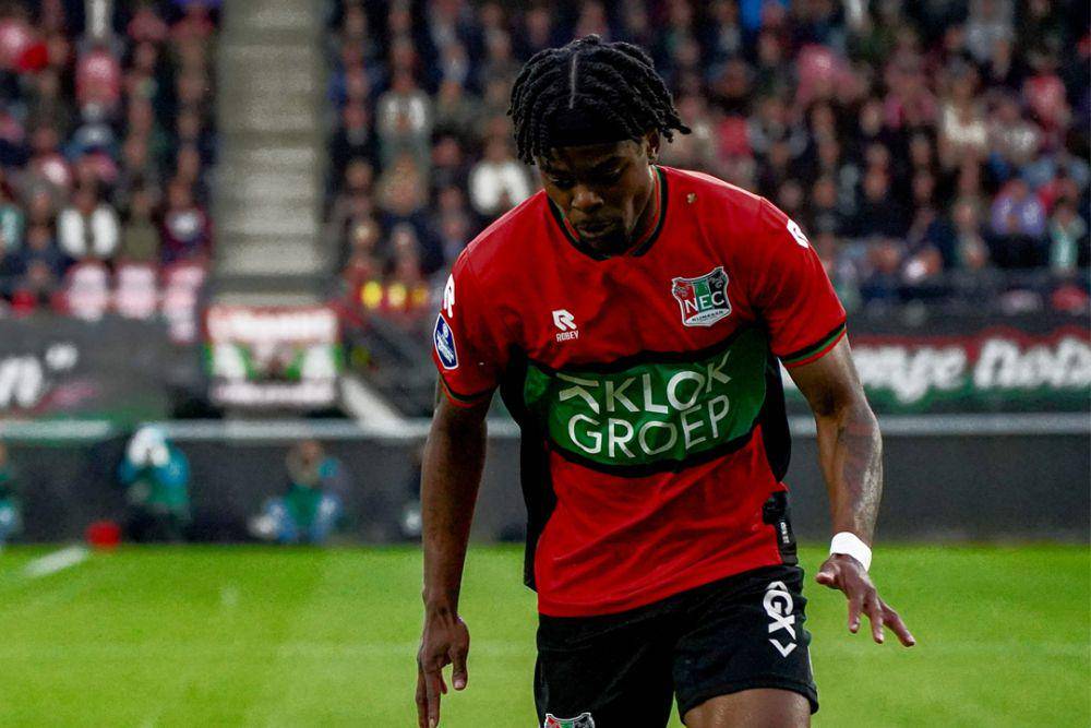 Sontje Hansen memutuskan untuk pindah ke Nec Nijmegen pada musim panas 2023. (twitter.com/necnijmegen)