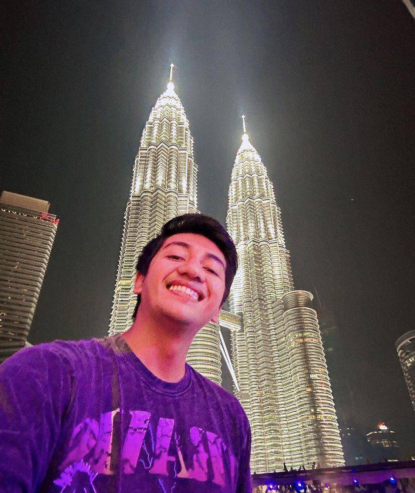 Harris Vriza liburan singkat di Malaysia (instagram.com/harrisvriza)