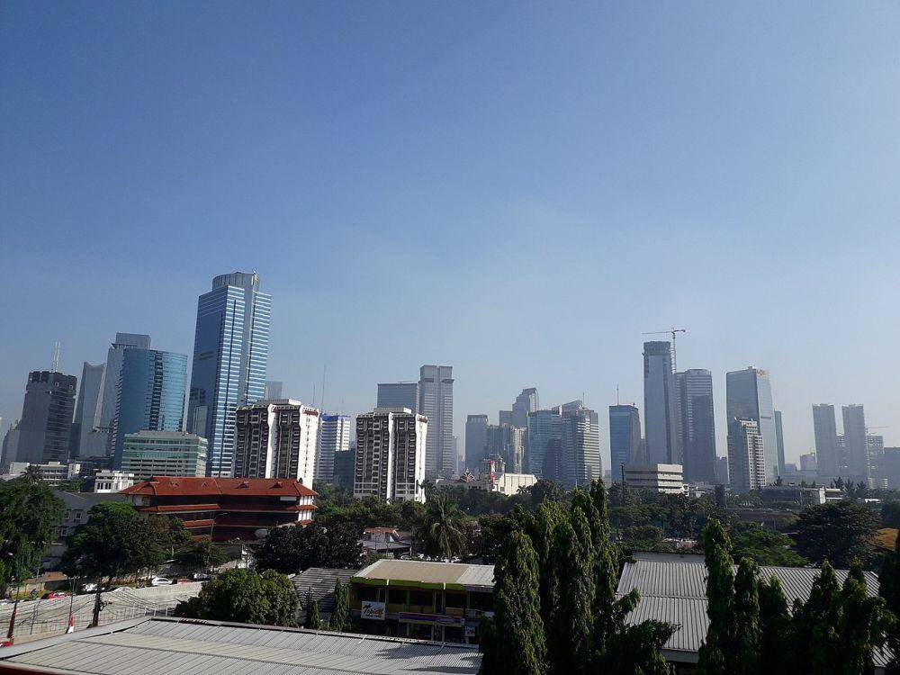 ilustrasi gedung pencakar langit di Jakarta (wikimedia.org/Nanami976)