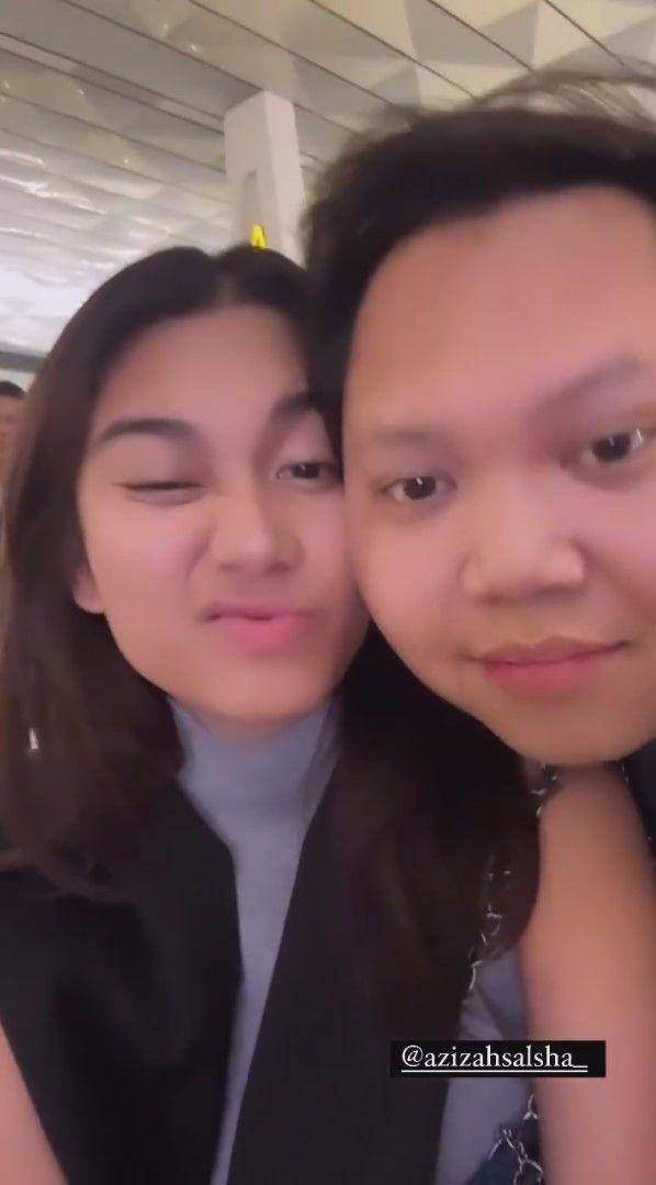 Azizah Salsha pulang ke Jepang (instagram.com/azizahsalsha_)