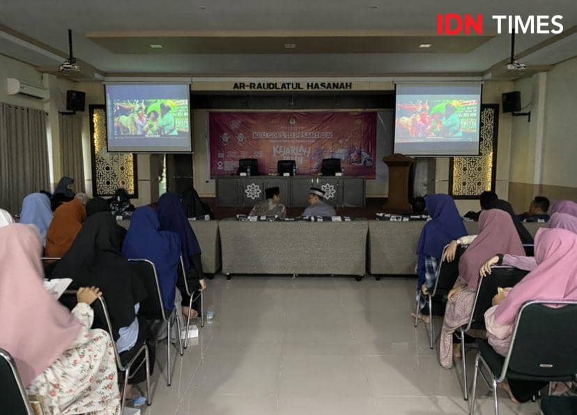 KPU Gelar Nobar di Pesantren, Ingin Dongrak Suara Pemilih Pemula