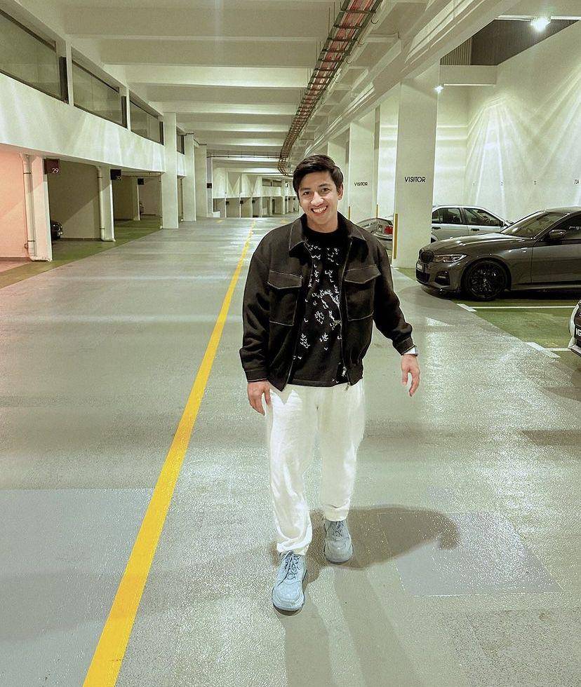 Harris Vriza liburan singkat di Malaysia (instagram.com/harrisvriza)