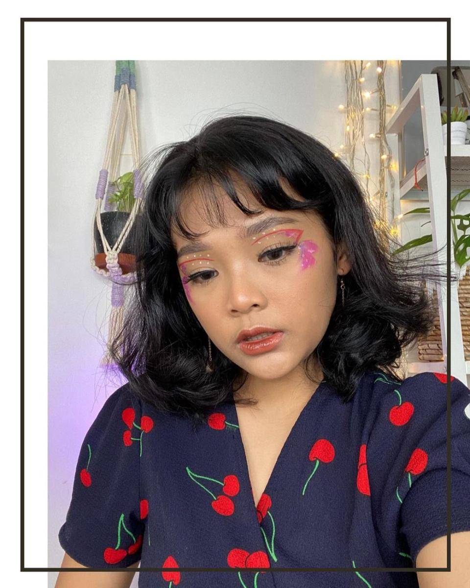 inspirasi eye makeup ala Ririe Prameswari (instagram.com/ririeprams)