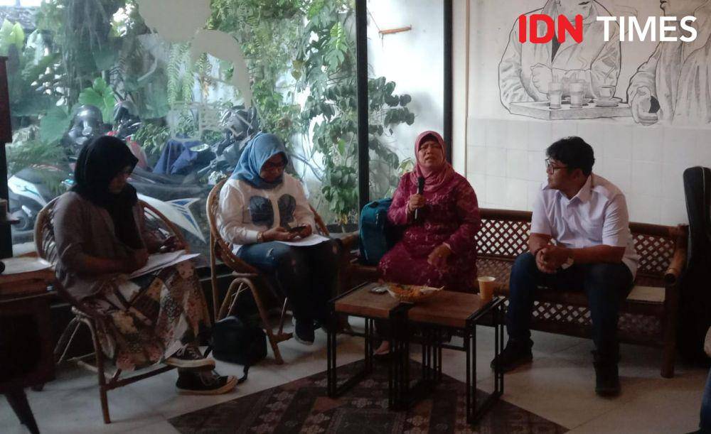 Diskusi terbuka mendorong kampanye RUU PPRT di Sumut (IDN Times/Eko Agus Herianto)