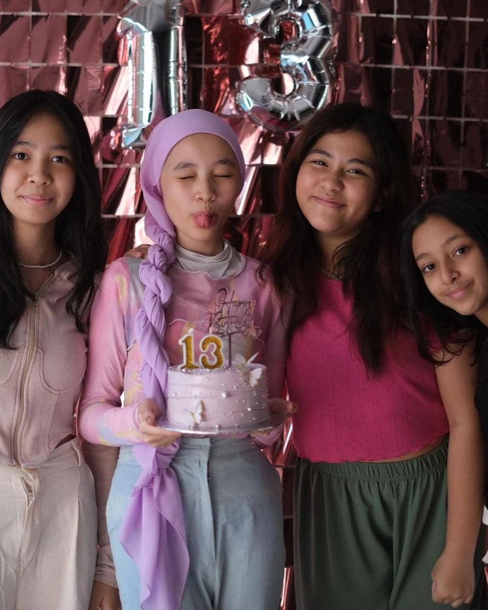 potret perayaan ulang tahun Kana Sybilla (instagram.com/zaskiadyamecca)