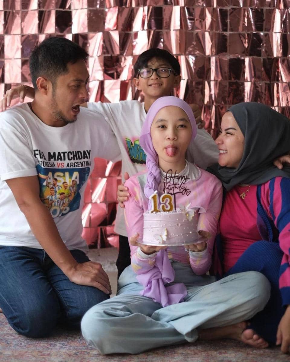 potret perayaan ulang tahun Kana Sybilla (instagram.com/zaskiadyamecca)