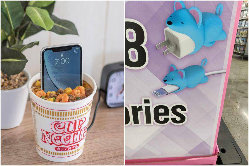 kolase potret charger HP desain nyentrik (reddit.com/user/Impossible-Cup3811 | reddit.com/user/KriXy_)