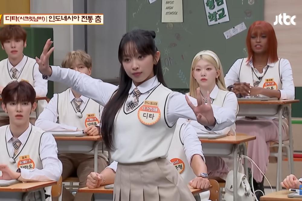 8 Momen Dita Karang Nari Bali Legong Keraton di Knowing Brothers