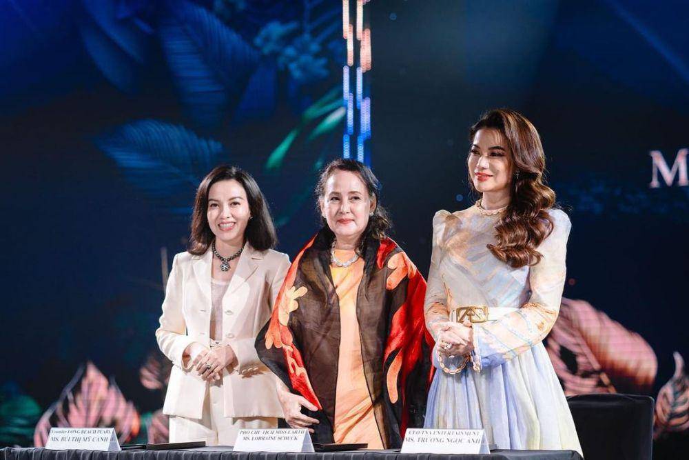 Konferensi Pers Miss Earth 2023 di Ho Chi Minh (Instagram.com/missearth)