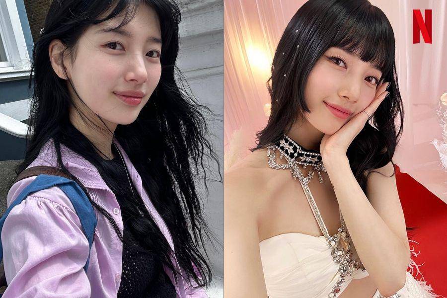 Suzy di real life dan Suzy di drakor Doona! (instagram.com/netflixkr | instagram.com/skuukzky)