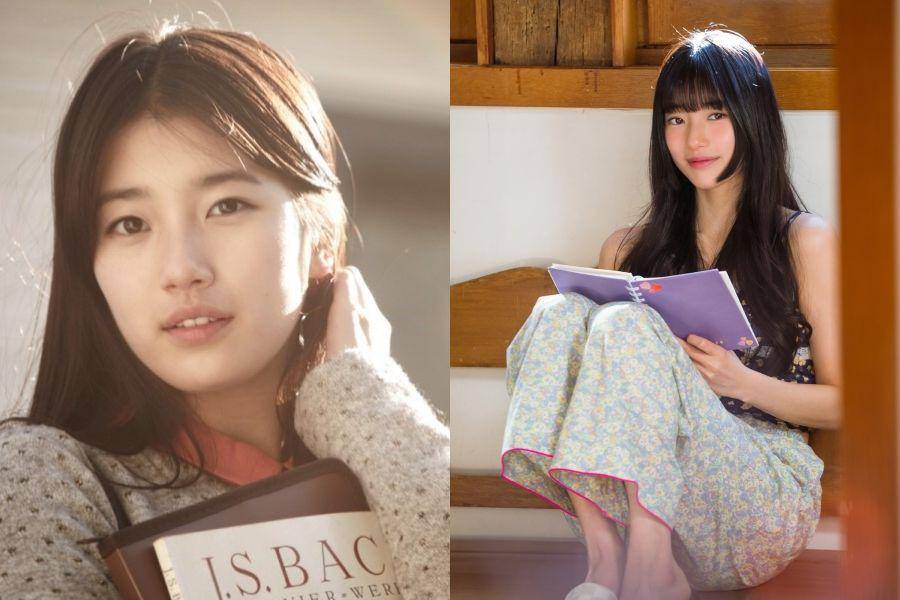 Suzy di Architecture 101 dan Suzy di drakor Doona! (dok. Myung Films/Architecture 101 | instagram.com/skuukzky)