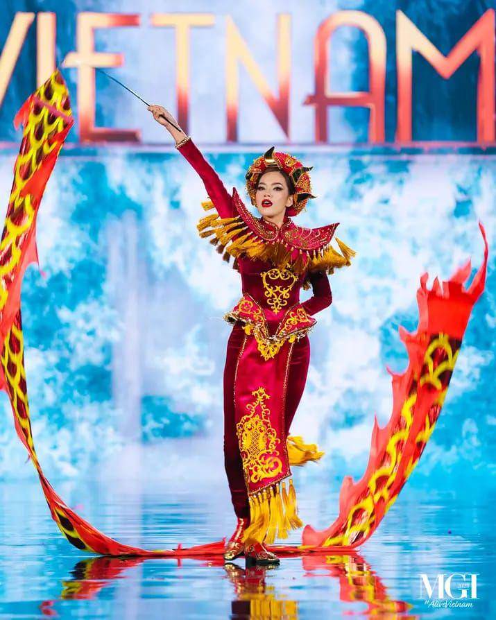 Potret Kostum Nasional dari Asia di Miss Grand International 2023 (Facebook.com/Miss Grand International)