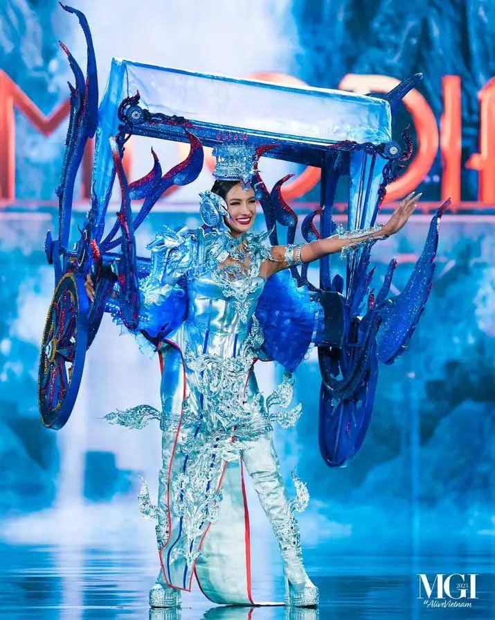 Potret Kostum Nasional dari Asia di Miss Grand International 2023 (Facebook.com/Miss Grand International)