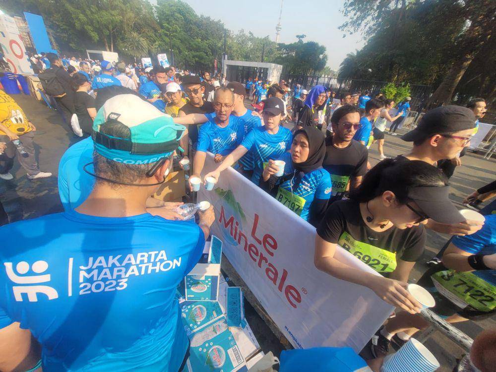 Le Minerale hadir lagi di Jakarta Marathon 2023. (Dok. Le Minerale)