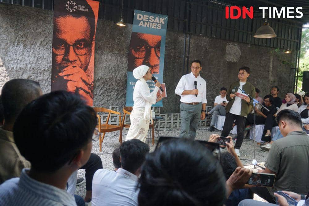 Bakal calon presiden (capres) dari Koalisi Perubahan, Anies Baswedan. (IDN Times/Tunggul Damarjati)