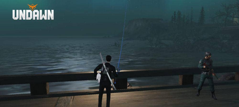 memancing ikan Silver Pomfret di pulau Aurich (dok. Tencent Games/Undawn)