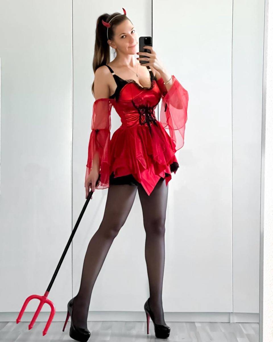 Inspirasi outfit halloween (instagram.com/ida.mina)