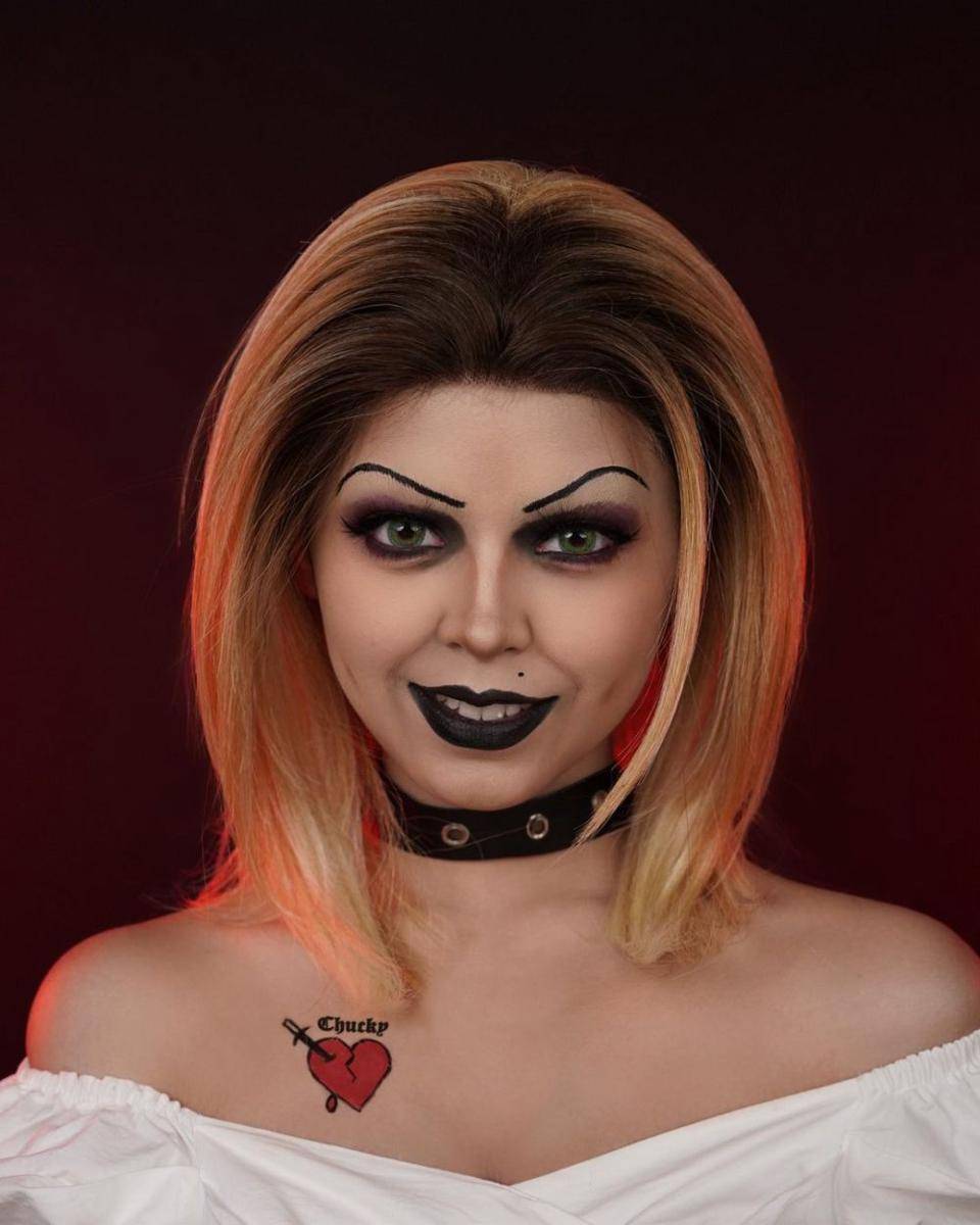 inspirasi makeup halloween Jharna Bhagwani (instagram.com/ jharnabhagwani)