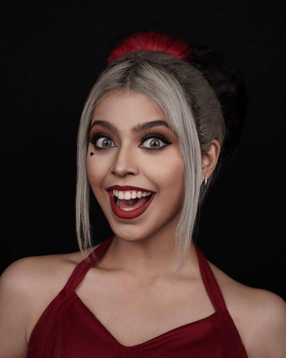 inspirasi makeup halloween Jharna Bhagwani (instagram.com/ jharnabhagwani)
