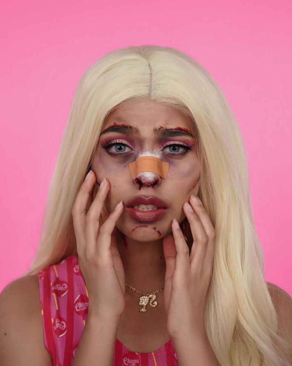 inspirasi makeup halloween Jharna Bhagwani (instagram.com/jharnabhagwani)