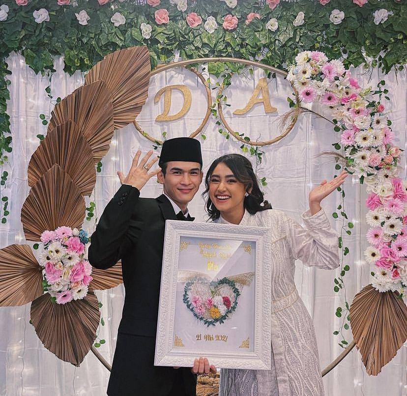 perjalanan cinta Afifah Riyad dan Derry Fransakti (Instagram.com/derryfransakti)