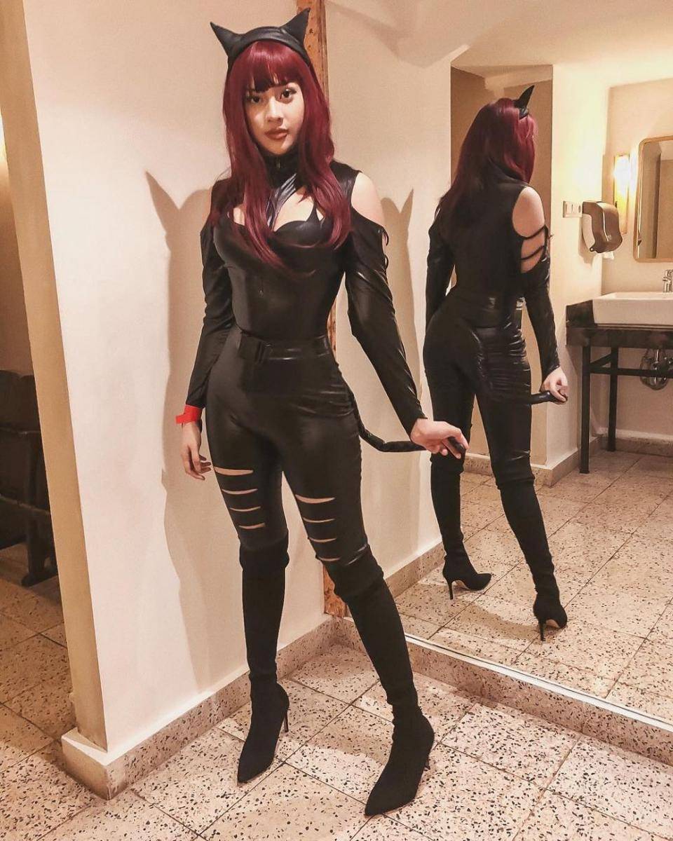 Inspirasi outfit halloween (instagram.com/anyageraldine)