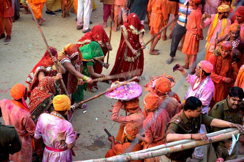Potret Festival Holi (pixabay.com/siddhartha76)