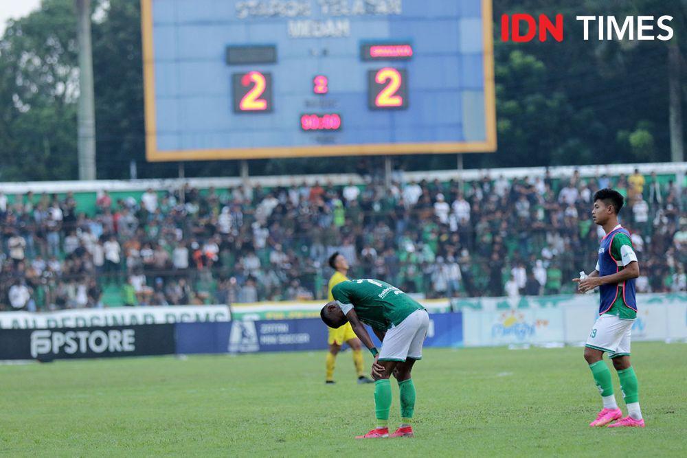 PSMS Tak Mampu Petik Kemenangan dari Sriwijaya FC di Stadion Teladan