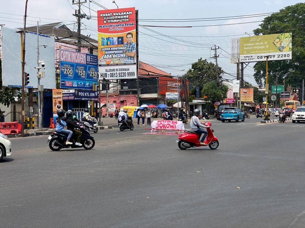 Aksi Gerakan Rakyat Yogya Melawak, Senin (23/10/2023). (Dok. Istimewa)